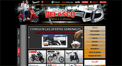 Desktop Screenshot of motosvelasco.com